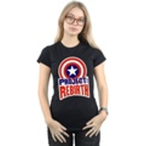 T-shirts a maniche lunghe Captain America Project Rebirth - Marvel - Modalova