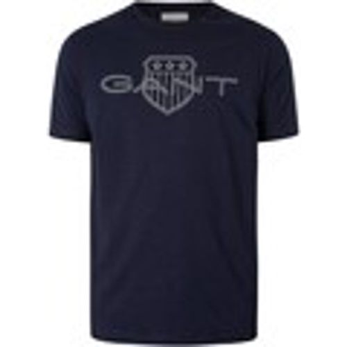 T-shirt Gant T-shirt con logo - Gant - Modalova