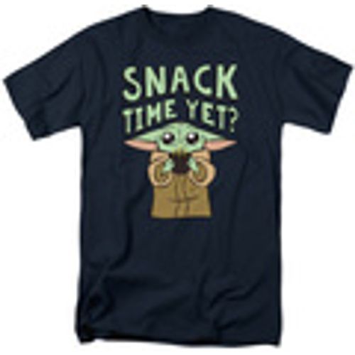 T-shirts a maniche lunghe Snack Time Yet? - Star Wars Mandalorian - Modalova
