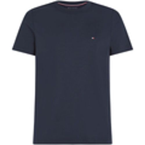 T-shirt & Polo T-shirt blu con mini logo - Tommy Hilfiger - Modalova