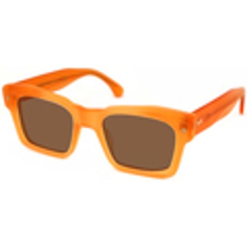 Occhiali da sole CAMPBELL Occhiali da sole, Arancione opaco/Marrone, 51 mm - XLab - Modalova