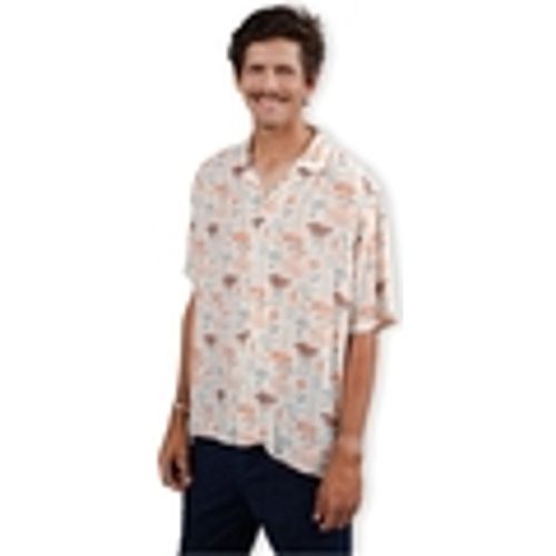 Camicia a maniche lunghe Buffet Aloha Shirt - Sand - Brava Fabrics - Modalova