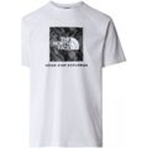 T-shirt & Polo NF0A87NJ M SS RAGLAN REDBOX TEE-ZI5 WHITE - The North Face - Modalova