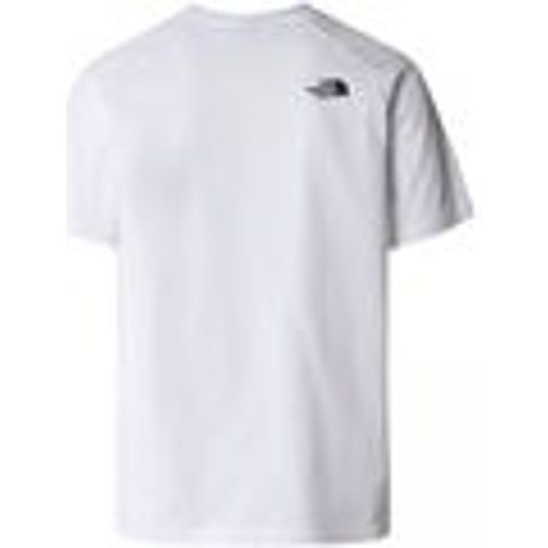T-shirt & Polo NF0A87NJ M SS RAGLAN REDBOX TEE-ZI5 WHITE - The North Face - Modalova