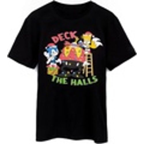 T-shirts a maniche lunghe Deck The Halls - Sonic The Hedgehog - Modalova