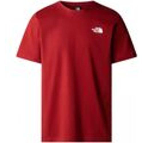 T-shirt & Polo NF0A87NP M SS BOX NSE TEE-POJ IRON RED - The North Face - Modalova