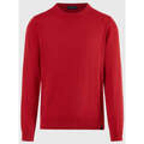 T-shirts a maniche lunghe maglia rossa in cotone organico - North Sails - Modalova