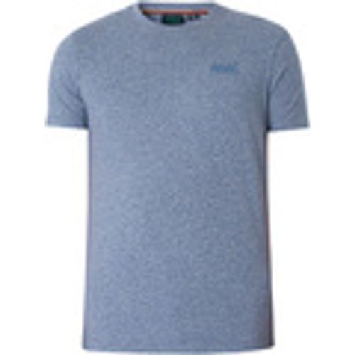 T-shirt T-shirt EMB con logo essenziale - Superdry - Modalova