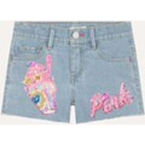 Shorts Shorts jeans per bambina con patch paillettes - Billieblush - Modalova