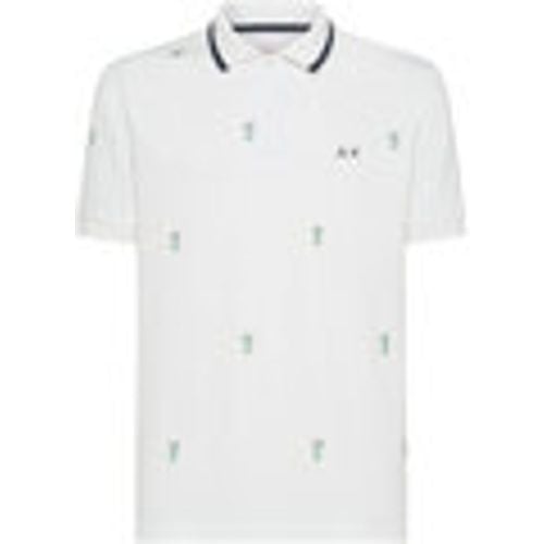 Polo POLO FULL EMBROIDERY S/S - Sun68 - Modalova