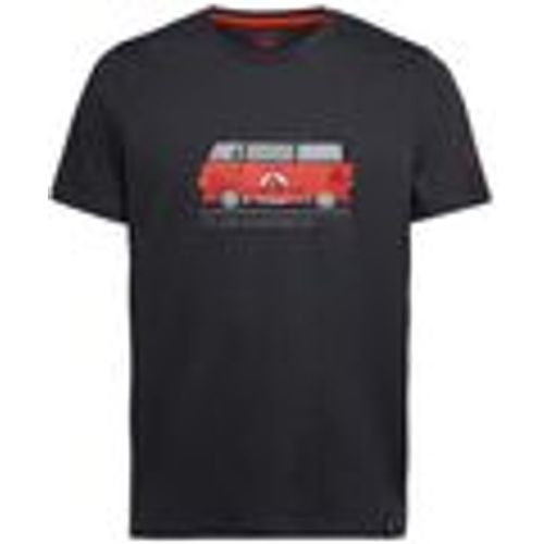 T-shirt T-shirt Van Uomo Carbon/Cherry Tomato - la sportiva - Modalova