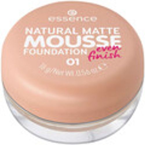 Fondotinta & primer Natural Matte Mousse Foundation - Essence - Modalova