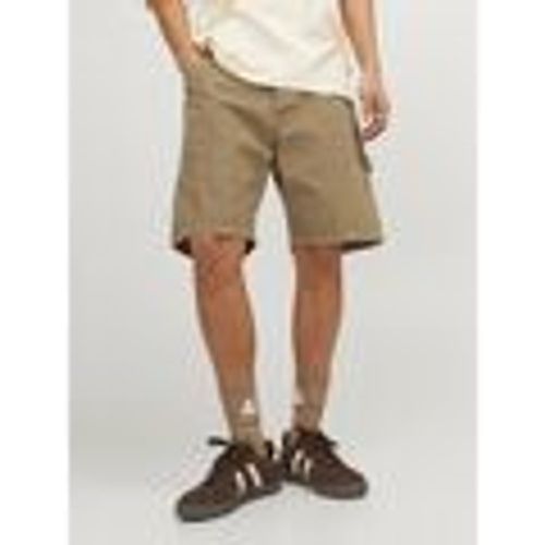 Pantaloni corti 12252814 CARPENTER SHORT-TIGERS EYE - jack & jones - Modalova