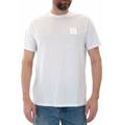 T-shirt T-shirt uomo con logo sul petto - EAX - Modalova