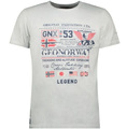 T-shirt SW1562HGNO-LIGHT GREY - Geo Norway - Modalova