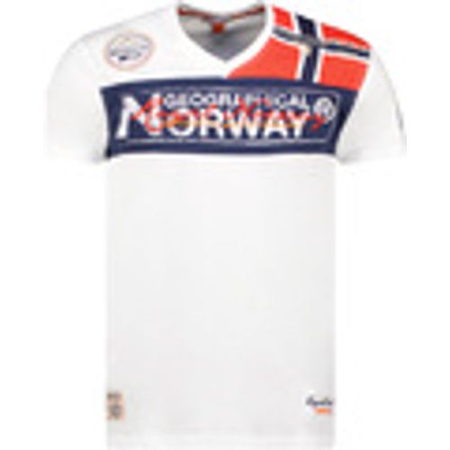 T-shirt SX1130HGN-White - geographical norway - Modalova
