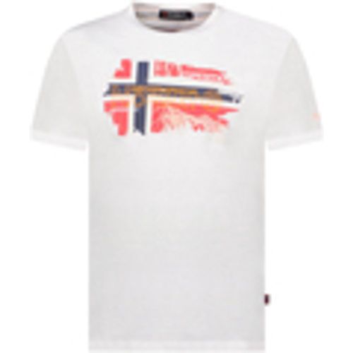 T-shirt SY1366HGN-White - geographical norway - Modalova