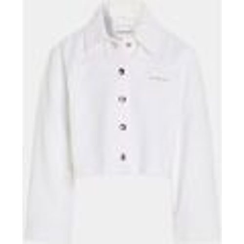 Giacche IG0IG02390 DENIM JKT-WHITE DENIM - Calvin Klein Jeans - Modalova