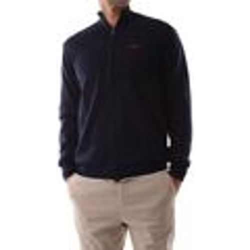 Maglione YMS019-XC008 FULL ZIP-07017 NAVY - LA MARTINA - Modalova