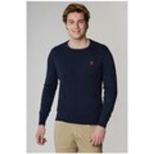 Felpa U.S. POLO ASSN.- MAGLIA GIROCOLLO FILO IN COTONE - U.S Polo Assn. - Modalova