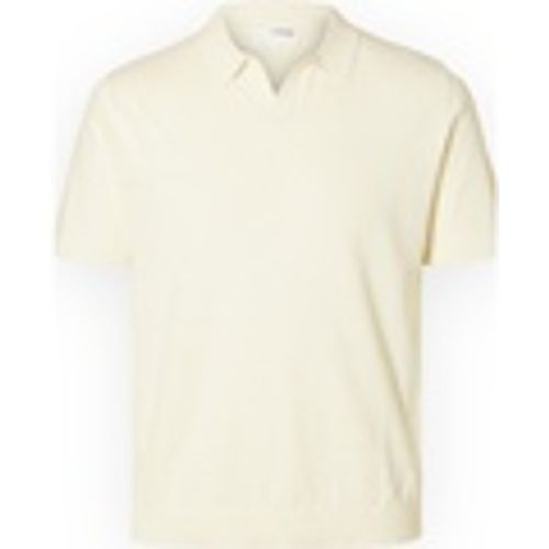 T-shirt & Polo 16090124 EGRET - Selected - Modalova