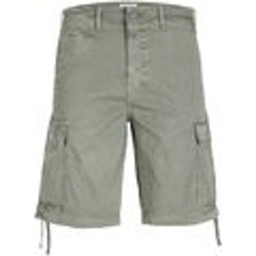 Pantaloni corti 12253122 COLE-AGAVE GREEN - jack & jones - Modalova