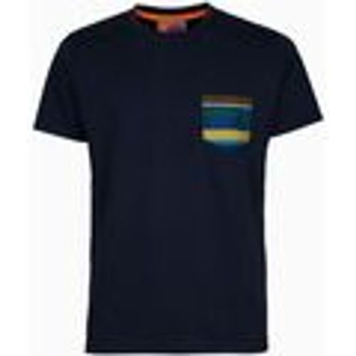 T-shirt UOMO T-SHIRT GIROCLLO COTONE CON TASCHINO - Gallo - Modalova