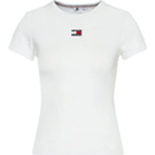 T-shirt TJW BADGE RIB DW0DW17881 - Tommy Hilfiger - Modalova