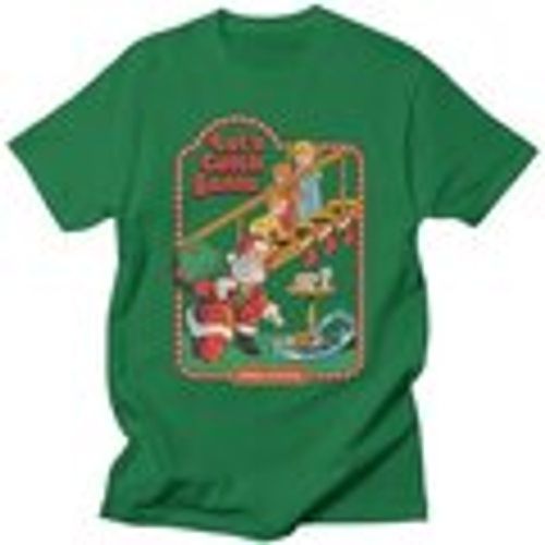 T-shirt Lets Catch Santa - Steven Rhodes - Modalova
