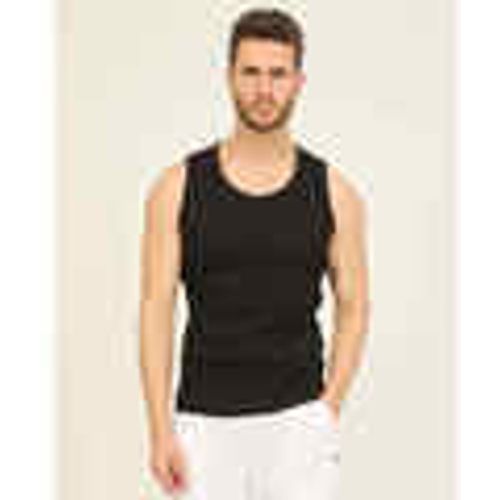 T-shirt & Polo Canotta uomo nera a costine - Gtwo - Modalova