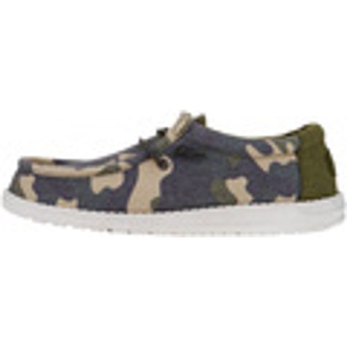 Sneakers - Wally washed camo 40694-960 - HEYDUDE - Modalova