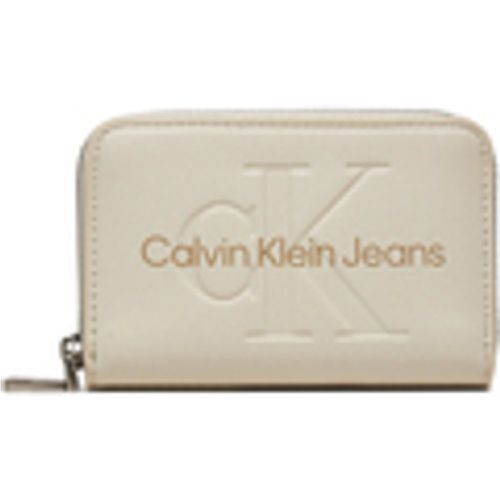 Portafoglio SCULPTED MED ZIP AROUND MONO K60K612255 - Calvin Klein Jeans - Modalova