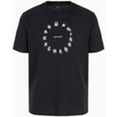 T-shirt T-shirt con stampa con logo frontale 3DZTBJZJ9TZ - Armani Exchange - Modalova