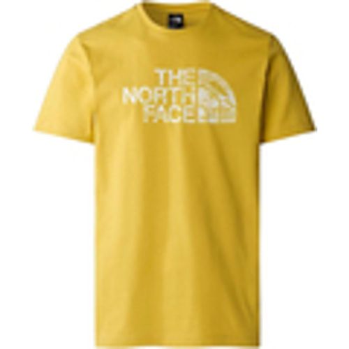 T-shirt uomo t-shirt manica corta NF0A87NXQOA M S/S WOODCUT DOME TEE - The North Face - Modalova