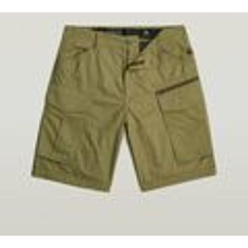 Pantaloni corti D08566 D308 RIPSTOP - ROVIC ZIP RLXD-B212 SMOKE OLIVE - G-Star Raw - Modalova