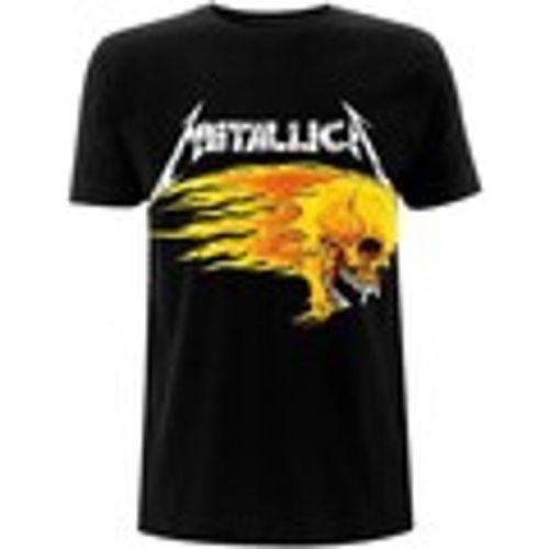 T-shirt & Polo Flaming Skull Tour '94 - metallica - Modalova