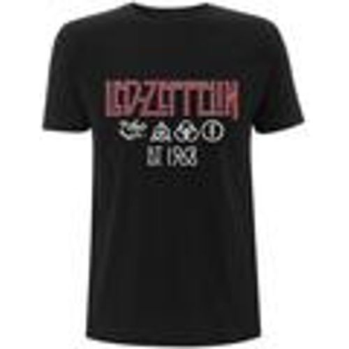 T-shirt Led Zeppelin Est 1968 - Led Zeppelin - Modalova
