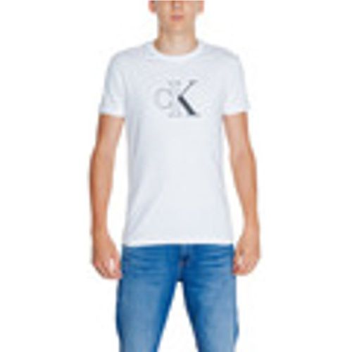 Polo maniche lunghe OUTLINE MONOLOGO TEE J30J325678 - Calvin Klein Jeans - Modalova