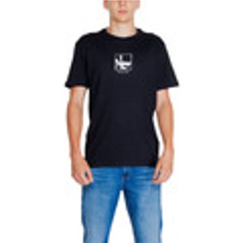 Polo maniche lunghe GRID BOX TEE J30J325687 - Calvin Klein Jeans - Modalova