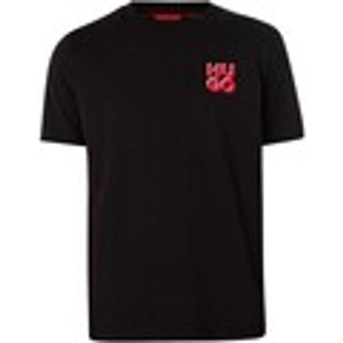 T-shirt T-shirt con logo Dimoniti sul petto - Boss - Modalova