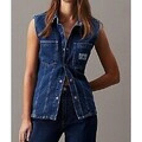 Giubbotto Gilet In Denim - Calvin Klein Jeans - Modalova