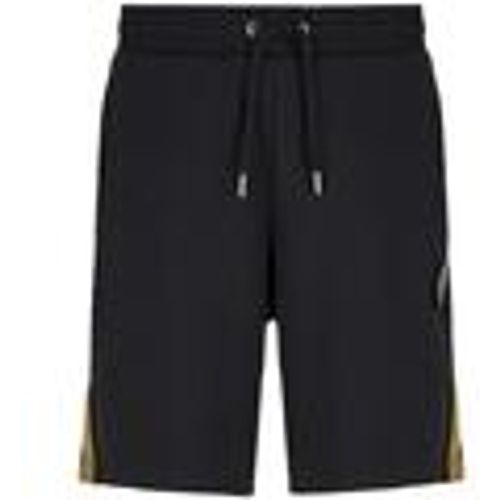 Pantaloni corti World Of Football Bermuda Shorts - Black - Ea7 Emporio Armani - Modalova