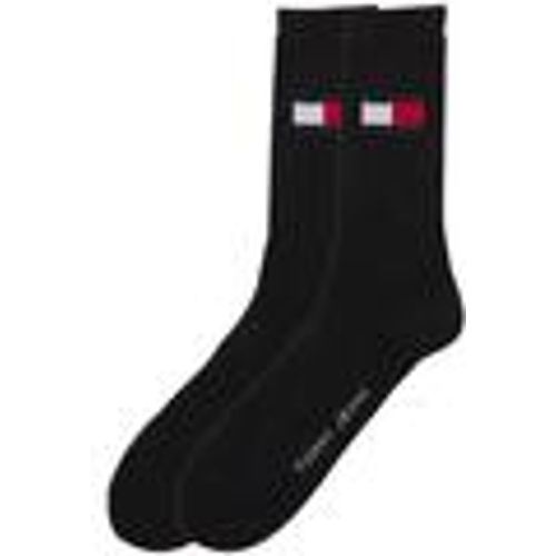 Calzini 2 Pack Flag Logo Socks Black - Tommy Hilfiger - Modalova