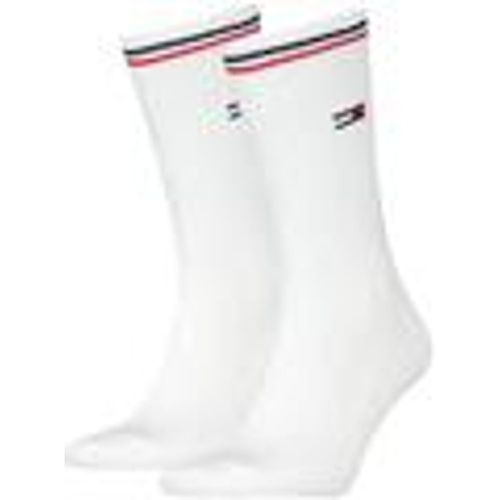 Calzini 2 Pack Flag Small Logo Socks White - Tommy Hilfiger - Modalova