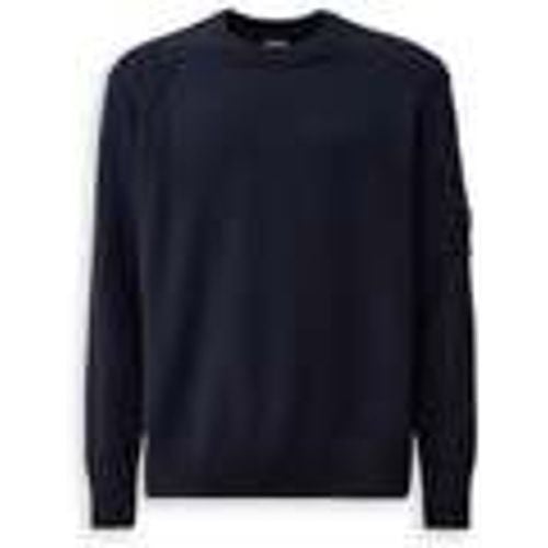 Felpa Cp Company Lambswool Blu - CP Company - Modalova