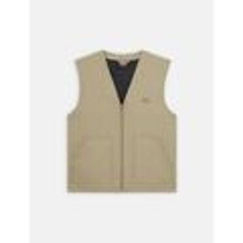 Giacche DUCK CANVAS VEST DK0A4YQK-F02 DESERT SAND - Dickies - Modalova