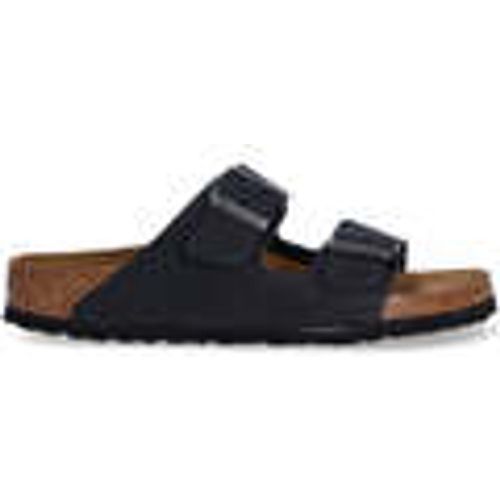 Scarpe ciabatta Arizona in pelle nera - Birkenstock - Modalova