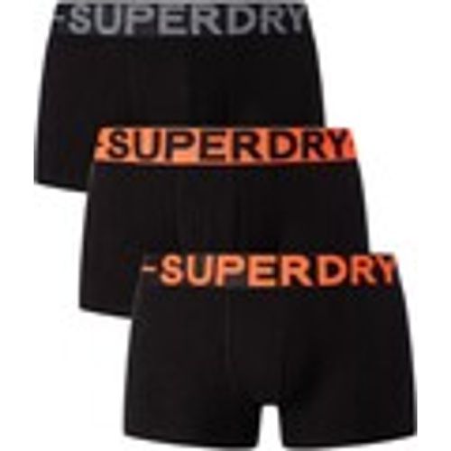 Mutande uomo Confezione da 3 bauli in cotone biologico - Superdry - Modalova