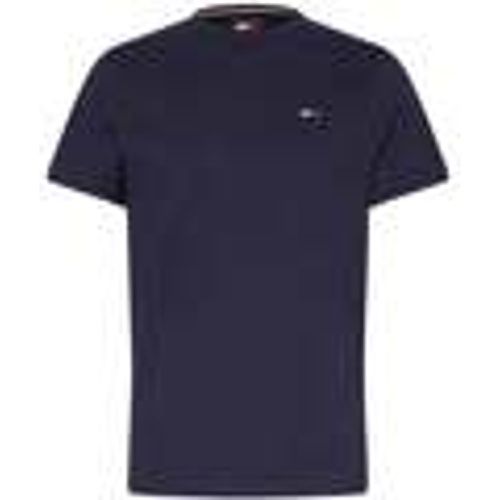 T-shirt & Polo Slim Rib T-Shirt Dark Night Navy - Tommy Jeans - Modalova