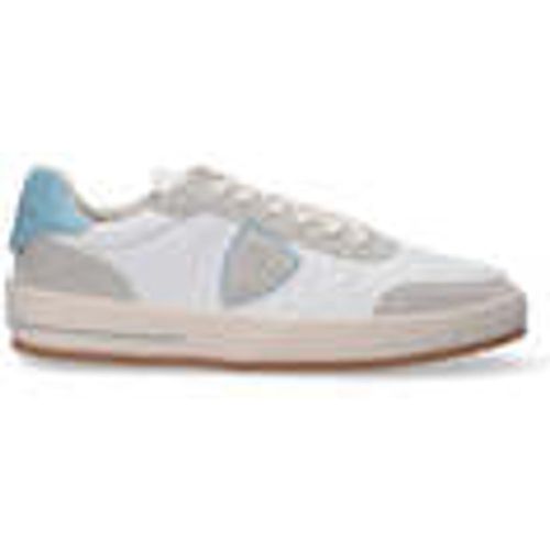 Sneakers sneaker nice pelle celeste - Philippe Model - Modalova